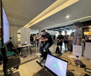 VRC Organised VR Bike Experience to Promote Well‑being at the University